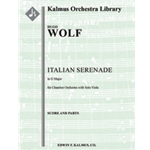 Italian (Italianische) Serenade [2.2.2.2: 2.0.0.0: Str (9-8-7-6-5 in set): Solo Viola in set]