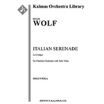 Italian (Italianische) Serenade [2.2.2.2: 2.0.0.0: Str (9-8-7-6-5 in set): Solo Viola in set]