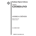 Andrea Chenier (complete) [2+1(Picc dFl3).2(2nd dEH).2(2nd dBCl).2: 4.3.3.1: Timp.Perc(3-4): Hp: Str