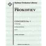 Concerto for Piano No. 1 in D-flat, Op. 10 [2+Picc.2.2.2+CBsn: 4.2.3.1: Timp.Perc(1) Str (9.8.7.6.5