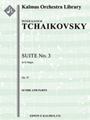 Suite No. 3 in G, Op. 55 [3(3dPicc).2+EH.2.2: 4.2.3.1: Timp.Perc(2-3): Hp: Str(9-8-7-6-5)]