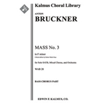 Mass No. 3 in F minor [2.2.2.2: 2.2.3.0: Timp: Org (ad libitum): Str (4-4-3-3-3 in set): Solo SATB:
