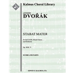 Stabat Mater, Op. 58/B. 71 [2.2+EH(can be played by Ob2).2.2: 4.2.3.0: Timp: Org: Str (4-4-3-3-3 in