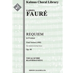 Requiem, Op. 48 (final version - 1900) [Voice, Piano]