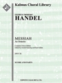 Messiah, HWV 56 (complete Urtext) [0, 2, 0, 1 - 0, 2, 0, 0, timp, hpchd, org, str (2.2.1.1.1)soli SA