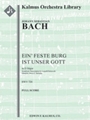 Chorale Prelude: Ein' feste Burg ist unser Gott, BWV 720 [4.2+EH.3+BCl.3+CBsn: 4.4.4.1: Timp: Str(9-