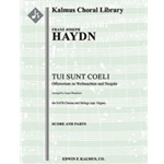 Tui Sunt Coeli: [Aus dem Danklied zu Gott, Hob. XXVc: 8, for SATB Chorus/Keyboard] [Org (in sc, opt.