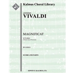 Magnificat in G minor, RV 610/611 [0.2.0.1(opt.): 0.0.0.0: Org: Str (2-2-2-1-1 in set): Solo SATB: M