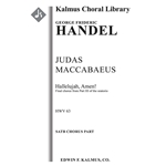 Judas Maccabaeus, HWV 63, Act III, Final Chorus: Hallelujah, Amen [Detailed Instrumentation: 0.2.0.1