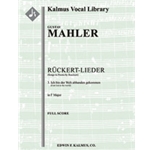 Songs to Poems by Rueckert; No. 3: Ich bin der Welt abhanden gekommen, high voice (F, transposed) [0