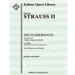 Die Fledermaus, No. 10 Act II, Czardas: Klange der Heimath (soprano) [2.2.2.2: 4.2.3.0: Timp: Perc(1