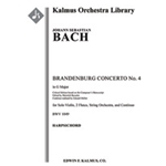 Brandenburg Concerto No. 4 in G, BWV 1049 (critical edition) [Detailed Instrumentation: 2.0.0.0: 0.0
