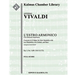 L'Estro Armonico, Op. 3, No. 3: Concerto for Mandolin in G, RV 310 / F.I:173 [contemporary transcrip