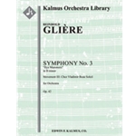 Symphony No. 3 'Ilya Murometz' in B minor, Op. 42: Movement III [Mvmt III: 3(3rd d.Picc)+Picc.3+EH.3