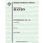 Symphony No. 16 in B-flat (Hob. I:16) [Full Orchestra, Ensemble Works]