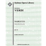 Nabucco (Complete Opera) [2(2nd dPicc).2(1st d.EH).2.2: 4.2.3.1: Timp: Perc(2-3): Hp(2): Str(4-4-3-3