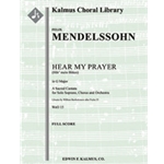 Hear My Prayer (Hor' mein Bitten) in G Major, WoO 15 [0.2.2.2: 2.0.0.0: Timp: Str (4-4-3-3-3): Solo