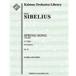 Spring Song, Op. 16 (Vaersaeng) [2(d2Picc).2.2.2: 4.3.3.1: Timp.Perc(1): Str (9-8-7-6-5 in set)]