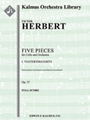 Five Pieces for Cello and Orchestra: I. Yesterthoughts, Op. 37 [Solo Vc (in set): Str(8-8-5-5-5)]