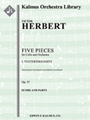 Five Pieces for Cello and Orchestra: I. Yesterthoughts, Op. 37 [Solo Vc (in set): Str(8-8-5-5-5)]