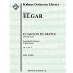 Chanson de Matin, Op. 15/2 [composer's transcription] [1.1.2.1: 2.0.0.0: Hp(opt. Pno): Str (9-8-7-6-