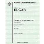 Chanson de Matin, Op. 15/2 [composer's transcription] [1.1.2.1: 2.0.0.0: Hp(opt. Pno): Str (9-8-7-6-