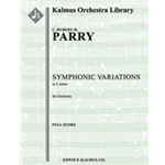 Symphonic Variations in E minor [2.2.2.2: 4.2.3.1: Timp: Str (9-8-7-6-5 in set)]