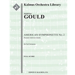 American Symphonette No. 2: Pavanne (2nd Movement) [2.2.2.2: 4Sax(opt.; AATB; all dCl): 2.3.3.0: Per