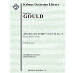 American Symphonette No. 2: Pavanne (2nd Movement) [2.2.2.2: 4Sax(opt.; AATB; all dCl): 2.3.3.0: Per