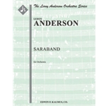 Saraband [2+Picc.2.2.2: (3Sax-AAT): 4.3.3.1: Timp.Perc(3): Hp/Pno(Opt): Str(9.8.7.6.5 in set): Pno C