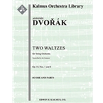 Two Waltzes, Op.54 (composer's transcription) [String Orchestra (8-8-5-5-5 in set)]