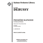 Premiere Rapsodie pour Clarinet et Orchestre (First Rhapsody for Clarinet & Orchestra) [3.2+EH.2.3: