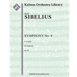 Symphony No. 4 in A minor, Op. 63 [2.2.2.2: 4.2.3.0: Timp.Perc(1): Str (9.8.7.6.5 in set)]