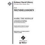 Hark! the Herald Angels Sing [Arranged by Cummings from Festgesang; No. 2] [Full Orchestra, Chorus w