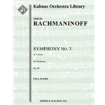Symphony No. 3 in A minor, Op. 44 [[2+Picc.2+EH.2+BCl.2+CBsn: 4.3.3.1: Timp: Perc(5-6) Clst.2 Hp: St