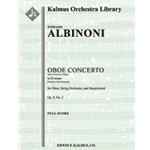 Concerto a Cinque in D minor, Op. 9, No. 2 (Concerto for Oboe in D minor, Op. 9/2) [Str (2-2-2-1-1 i