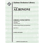 Concerto a Cinque in D minor, Op. 9, No. 2 (Concerto for Oboe in D minor, Op. 9/2) [Str (2-2-2-1-1 i