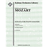 Sonata for Piano 4-Hands, K. 381/123a: Sinfonietta [String Orchestra (8-8-3/5-5-5) (Vn3 sub. for Va)