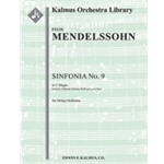 Sinfonia No. 9: String Symphony in C [String Orchestra (8.8.[3-3].5.5 in set)]