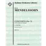 Concerto for Two Pianos and Orchestra in A-flat (No. 2), MWV O 6 [2.2.2.2: 2.2.3.3: Timp: Str (9.8.7