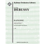 Rapsodie for Saxophone and Orchestra, L. 98 [3 (3rd d. Picc).2+EH.2.2: 4.2.3.1: Timp.Perc(3): Hp: St