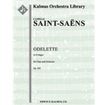 Odelette for Flute and Orchestra, Op. 162 [Solo Flute: 0.2.0.2: 0.0.0.0: Str (9.8.7.6.5 in set)]