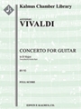 Concerto for Guitar in D, RV 93 (Lute) [str (vn,va,vc/cb), solo guitar in set]