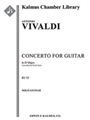 Concerto for Guitar in D, RV 93 (Lute) [str (vn,va,vc/cb), solo guitar in set]