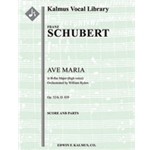 Ave Maria, Op. 52/6; D. 839 [High Voice, Orchestra Accompaniment]