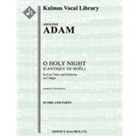 O Holy Night (Cantique de Noel) orchestration for low voice in C [Low Voice, Orchestra Accompaniment