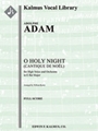 O Holy Night (Cantique de Noel) orchestration for high voice in Eb [High Voice, Orchestra Accompanim