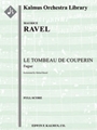 Le Tombeau de Couperin: Fugue (transcription) [2, 1+1, 2, 2 - 2, 1, 0, 0, hp, str]