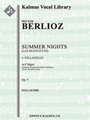 Summer Nights, Op. 7 (Les nuits d'ete): 1. Villanelle (transposed in F) [2, 1, 2, 1 - 0, 0, 0, 0, st