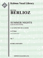 Summer Nights, Op. 7 (Les nuits d'ete): 2. Le spectre de la rose (transposed in D) [2, 1, 2, 0 - 2,